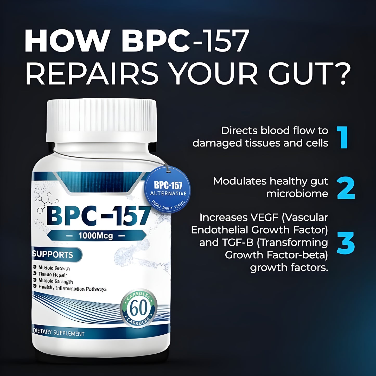 BPC-157 Peptide Capsules